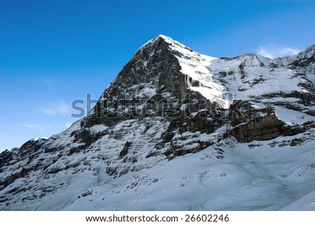 The north face of the Eiger, Grindelwald, Switzerland