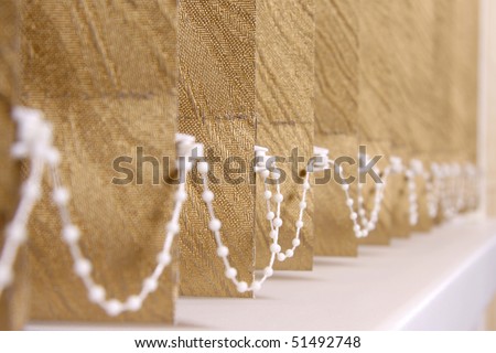vertical blinds as a background