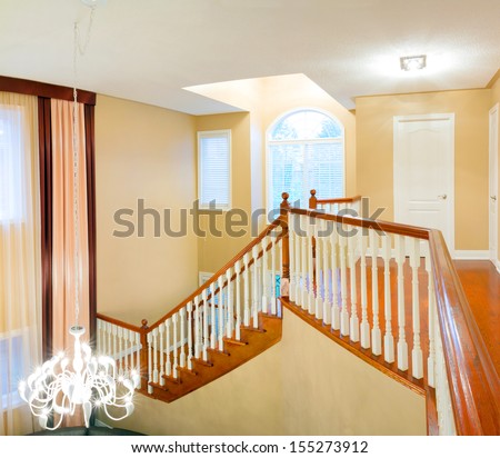 Hallway interior design in a new house