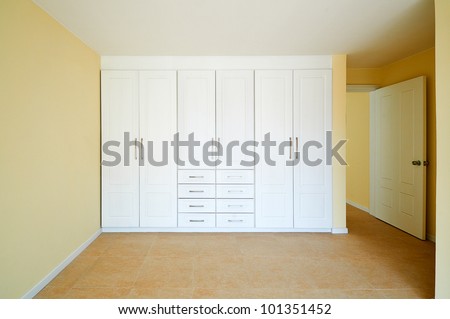 Interior Closet Designs on Interior Design Series  Bedroom Closet Stock Photo 101351452