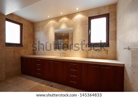 Interior design Beautiful luxury bathroom Interior design Beautiful luxury bathroom