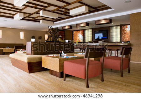 Interior Design - Restaurant Stock Photo 46941298 : Shutterstock