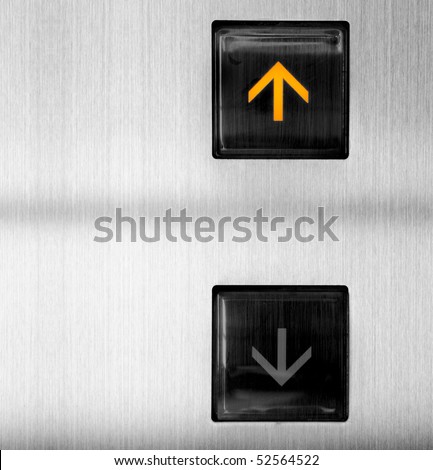 Elevator Button up (success concept)