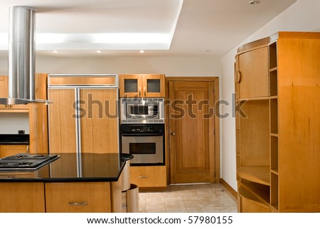 Interior design: big new kitchen