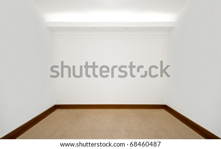 Empty White Room