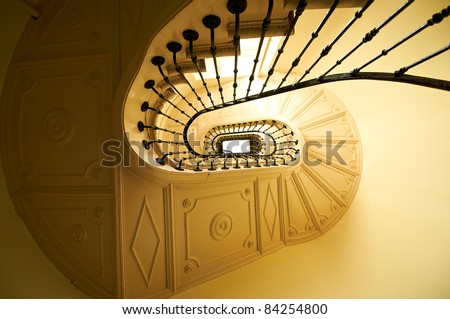 Old And Classic Stairs Stock Photo 84254800 : Shutterstock