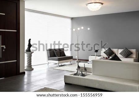 Interior Design: Living Room With Big Empty Wall