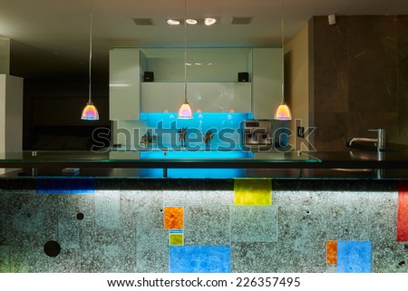 Interior design: Kitchen / Bar house