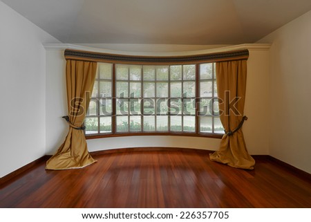 Interior design: Big empty living room