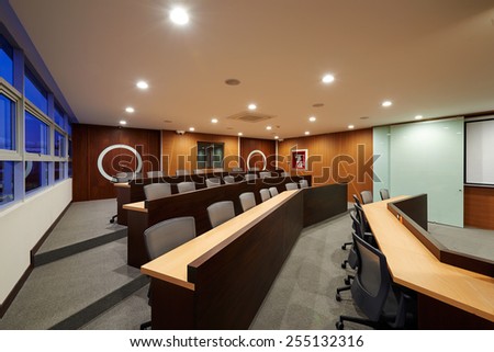Big empty auditorium / Conference room