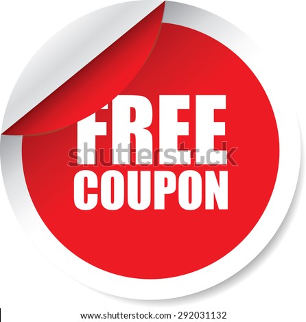Free Coupon,Offers and Promotions Red Label and Sticker.