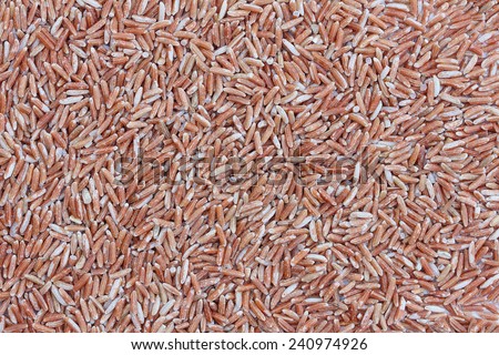 Brown Rice or Unpolished Rice background