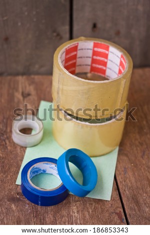 Duct tape and tape
