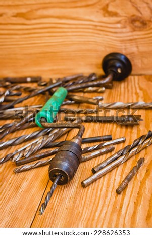 Hand drill and drill bits