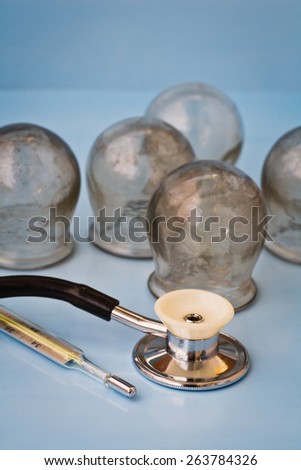 stethoscope and other medical facilities