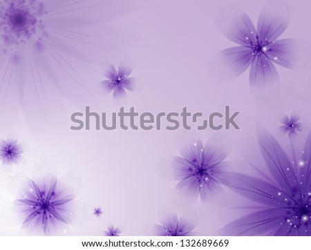 flowers purple