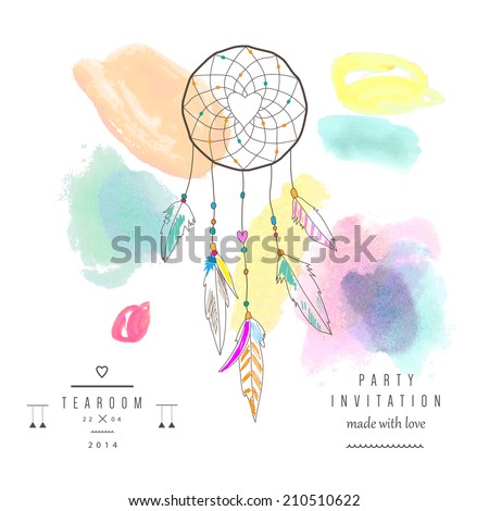 Dream catcher vector illustration Dream catcher vector illustration