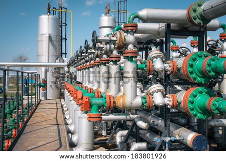 Industries of oil refining and gas