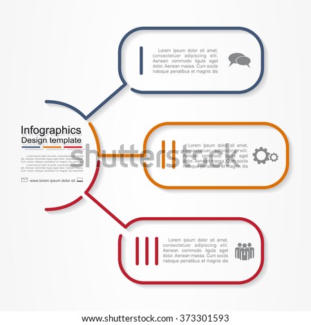 Infographic report template with place for your data. Vector illustration