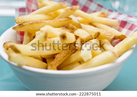 Skinny french fries
