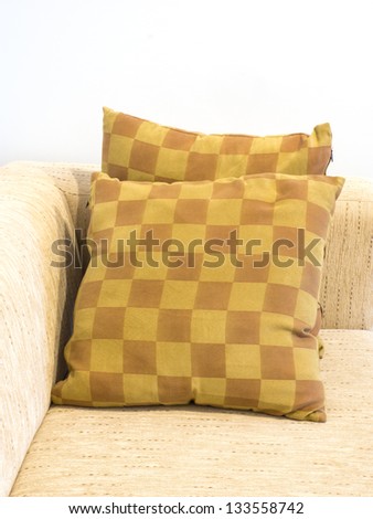 Comfortable sofa and pillow are necessary for relaxing