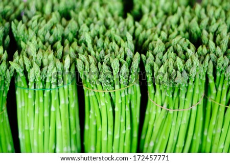 Asparagus In Bundles