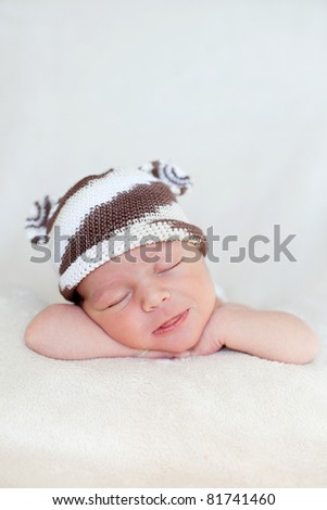 Adorable Newborn Baby