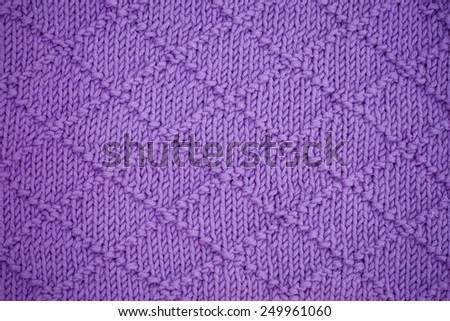 knitting wool sweater texture close up