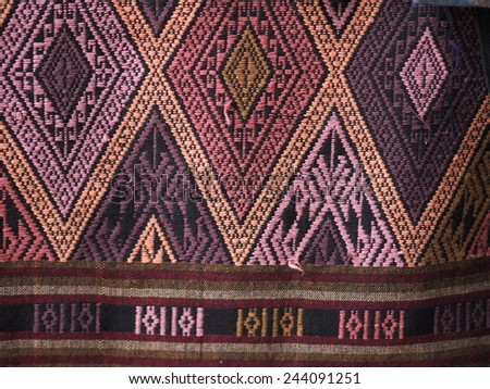 hand-woven fabric