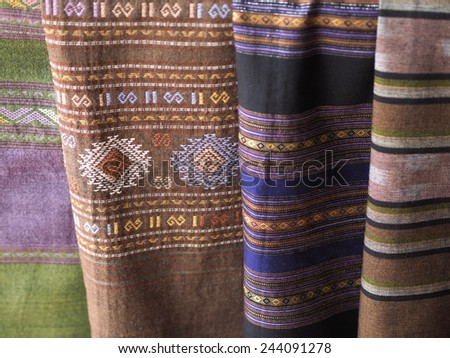 hand-woven fabric