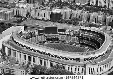 NEW YORK CITY - MAY 21: Yankee Stadium is a stadium located in The Bronx in New York City. It is the home ballpark for the New York Yankees. May 21, 2013 in New York City, USA.