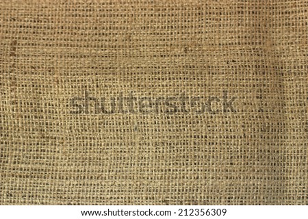 Fragment of linen bag