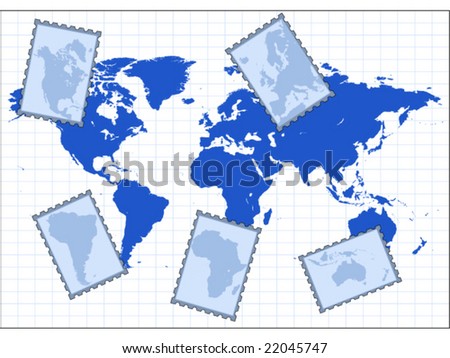 world map outline continents. world map outline continents.
