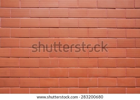 red brick wall texture, tile architecture pattern background