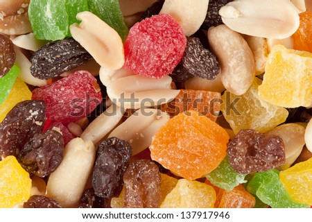 mix dried fruits