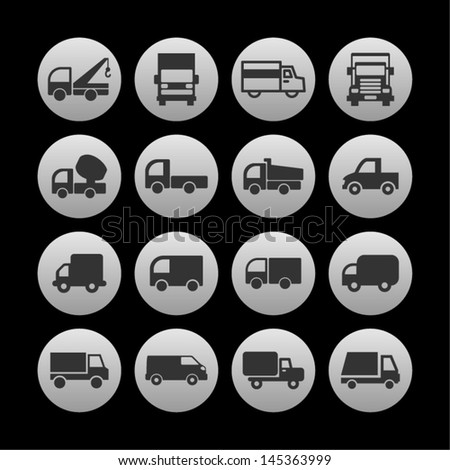 Transportation icons Transportation icons