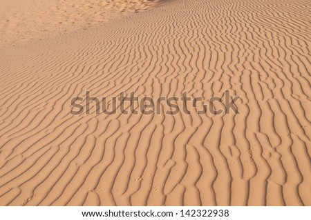 Red Sand dunes. It is top destination in Mui Ne. Vietnam