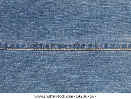 stitch blue jeans  fashion background and texture