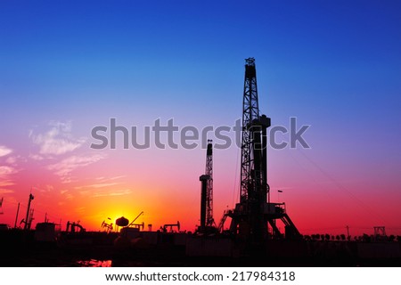 Oil drilling rig