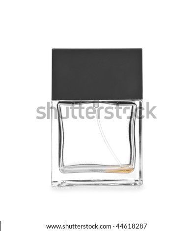 Clear Aftershave Bottle