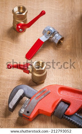 monkey wrench and plumbing fixtures