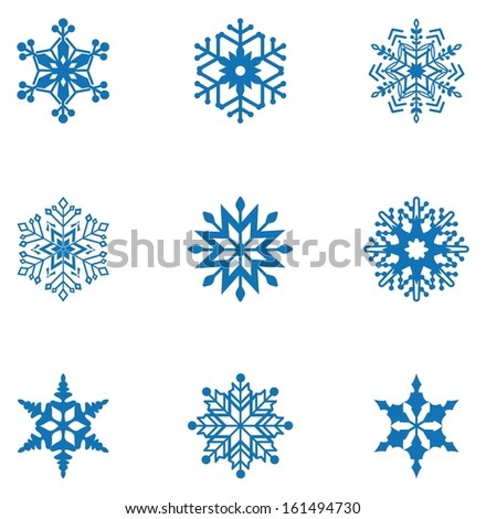 Snowflake.Vector Illustration Snowflake.Vector Illustration