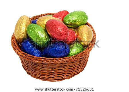 Foil Easter Eggs