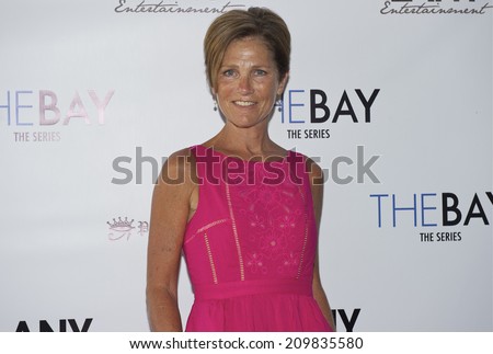 LOS ANGELES/CALIFORNIA - AUGUST 4, 2014: Actress Susie Pratt walks the red carpet at \