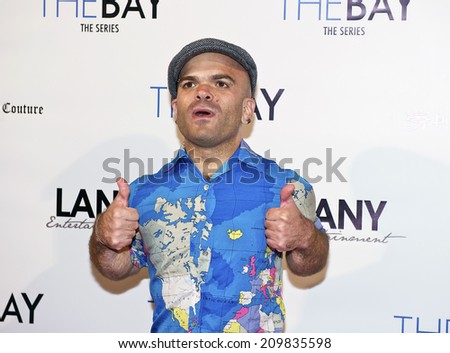 LOS ANGELES/CALIFORNIA - AUGUST 4, 2014: Actor Sammy The Dwarf attends  \