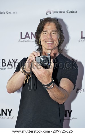 LOS ANGELES/CALIFORNIA - AUGUST 4, 2014: Actor & Musician Ron Moss walks the red carpet at \