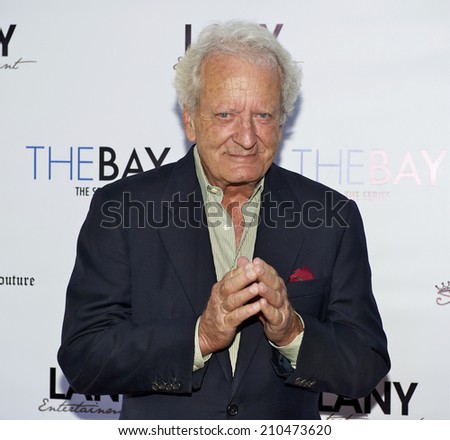 LOS ANGELES/CALIFORNIA - AUGUST 4, 2014: Actor Nicholas Coster walks the red carpet at \