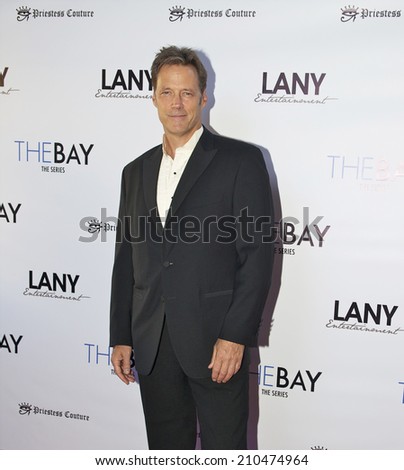 LOS ANGELES/CALIFORNIA - AUGUST 4, 2014: Actor Matthew Ashford walks the red carpet at \