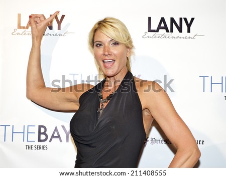 LOS ANGELES/CALIFORNIA - AUGUST 4, 2014: Sponsor Tina Gianni walks the red carpet at \