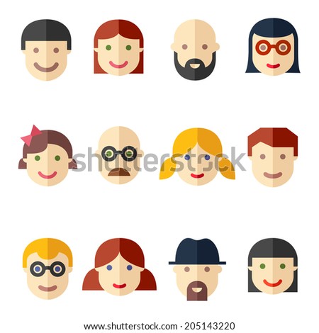 stock-vector-flat-avatars-faces-people-i